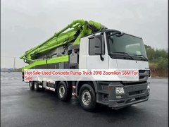 핫 판매 사용 콘크리트 펌프 트럭 2018 Zoomlion 56M 판매