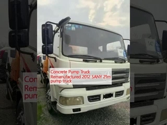 콘크리트 펌프 트럭 재제조 2012 SANY 21m 펌프 트럭