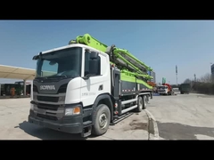2020 Zoomlion 52m 콘크리트 펌프 트럭 (SCANIA 3-Axle 체시) 좋은 상태 즉시 배달