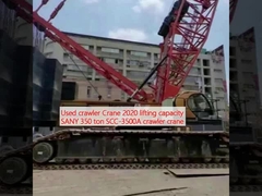 Kullanılmış sürünen vinç 2020 kaldırma kapasitesi SANY 350 ton SCC-3500A sürünen vinç