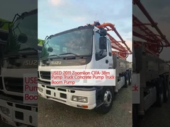 USED 2011 Zoomlion CIFA-38m 펌프 트럭 콘크리트 펌프 트럭 붐 펌프