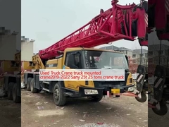 중고용 트럭 크레인 트럭 장착 크레인2019-2022 Sany 25t 25t 크레인 트럭