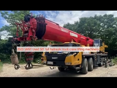 2023 SANY 사용 된 50T 완전 수압 트럭 크레인 승강기