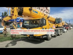 2023 Zoomlion 사용 된 25T 완전 수압 트럭 크레인 승강기