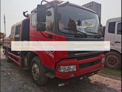 원본 SANY 트럭 장착 펌프 100-23MPa 라인 펌프 운송 콘크리트 펌프