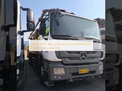 사용된 SANY 48m 펌프 트럭 콘크리트 펌프 건설 기계