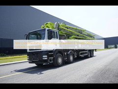 새 콘크리트 펌프 트럭 원본 줌리온 62m 시트랙 차시 콘크리트 붐 펌프