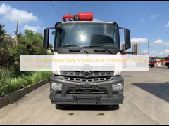 새 콘크리트 펌프 트럭 원본 SANY 62m 붐 콘크리트 펌프 트럭