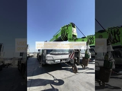 사용된 ZOOMLION 55톤 이동 크레인 트럭 좋은 상태