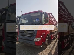 사용 된 콘크리트 펌프 트럭 완벽한 상태 2021 SANY 43m 트럭 콘크리트 펌프