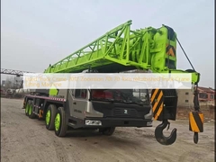 사용 된 트럭 크레인 2012 Zoomlion 70t 70 톤 리모델링 된 트럭 크레인 리프팅 머신