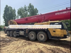 USED SANY 100톤 이동 크레인 트럭 수압 크레인 리프트 2022