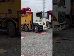 푸츠마이스터 49미터 콘크리트 펌프 트럭 중고 펌프 49M 히노 트럭 펌프 2012