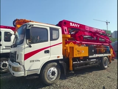 2013 SANY는 21m 콘크리트 펌프 트럭을 사용했습니다.