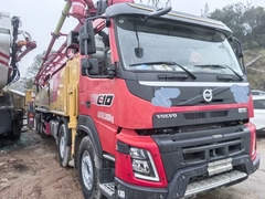 2020 년 Volvo 차시와 함께 사용 된 Sany 66m 펌프 트럭 핫 판매