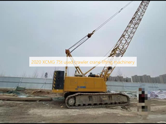 2020 XCMG 75t 사용 된 크롤러 크레인 리프팅 기계