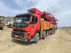 화려한 판매를 위해 볼보와 함께 2021 Sany 62m 콘크리트 펌프 트럭 사용