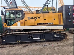 प्रयुक्त SANY 75 टन क्रॉलर क्रेन 750C लिफ्टिंग उपकरण 2018