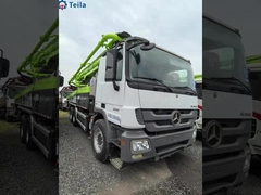 49m 중고용 콘크리트 펌프 트럭 Zoomlion 2015 ZLJ5330THBB 벤츠 차체