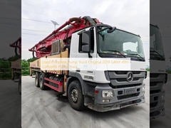 사용 된 콘크리트 펌프 트럭 원본 2019 SANY 49m 콘크리트 펌프 트럭