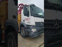 Sany 62미터 콘크리트 펌프 트럭 메르세데스 벤츠 중고 펌프 트럭 2020