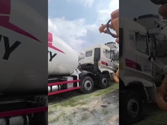 Sany 12cbm 중고용 콘크리트 믹서 트럭 유로 V 배출량 강한 부하