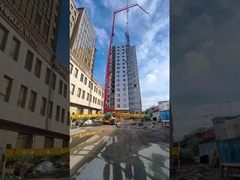 Sany 71m 콘크리트 펌프 트럭