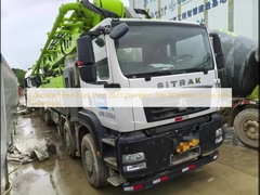 콘크리트 펌프 트럭 사용 2023 줌리온 70m 70미터 펌프, 시트락 트럭 포함