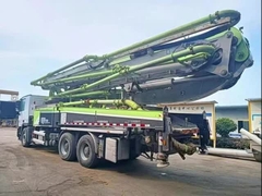 사용 된 콘크리트 펌프 트럭