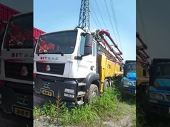 2021년형 신차 XCMG HB58V 58m 펌프 트럭 (Sitrak 섀시)