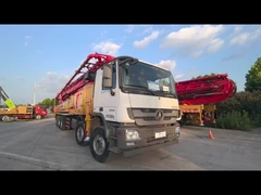 사용된 SANY 66m 펌프 트럭 콘크리트 펌프 2017 메르세데스 벤츠 섀시 펌프