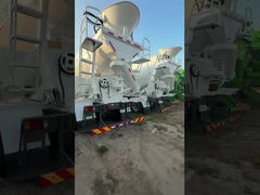 시노트럭 10cbm 새 2025 콘크리트 믹서 트럭 유로 6 배출량 강한 부하