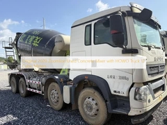 2020년형 줌리온 중고 콘크리트 믹서, HOWO 트럭 12 입방미터