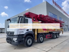 2022 प्रयुक्त एक्ससीएमजी 58 मीटर ट्रक घुड़सवार कंक्रीट पंप ट्रक निर्माण मशीनरी