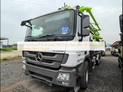 2017년식 줌리온 49m 49미터 콘크리트 펌프 트럭, 메르세데스 벤츠 섀시