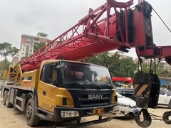 사용된 Sany STC250C5-1 25t 트럭 크레인 42.2m Boom 2021