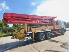 2010년형 Sany 37m 중고 콘크리트 펌프 트럭 (벤츠 섀시, 유로 2 액슬)