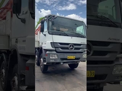 사용 된 2016 Zoomlion 52m 콘크리트 펌프 트럭 벤츠 차시