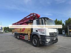 사용된 2020 SANY 52m 붐 펌프 트럭과 메르세데스 벤츠 트럭