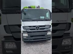 2019년 메르세데스 벤츠 차시에 장착된 중고용 줌리온 56M 콘크리트 펌프 트럭