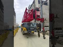 2021년형 Sany STC500E5 중고 트럭 크레인, 45.5미터 붐 및 5단 섹션 헤비 리프터