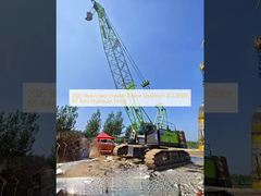 2021년 사용중인 크롤러 크레인 줌리온 ZCC850V 85톤 수압 승강기