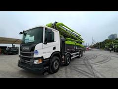 2019 Zoomlion 56m 콘크리트 펌프 스나이아