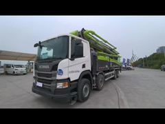 줌리언 63m은 콘크리트 펌프 트럭을 사용했습니다