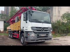 2020년 산이 49m 트럭 장착 콘크리트 펌프, 170m³/h 용량 및 48.5m 수직 도달 거리