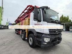 Used 2020 SANY 62m Boom Pump Truck with Mercedes Benz truck