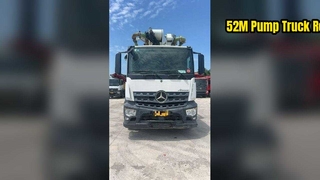 Châssis Benz de camion pompe XCMG 52M 2020 d'occasion