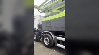 2021 Zoomlion 59M Concrete Pump Truck with Scania Chassis Used Pump Truck