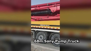 68m Sany Pump Truck High Reach Construction