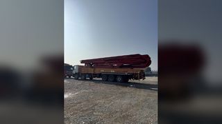 2018 Sany 70M Concrete Pump Truck with Mercedes Benz Chassis Second Hand 70 71 Meters Pump Trucks